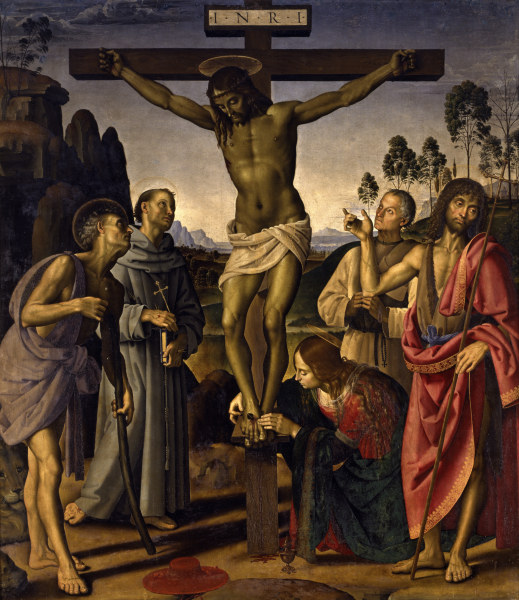 Christus am Kreuz von Luca Signorelli