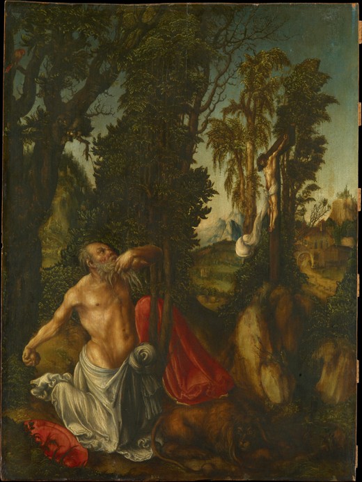 Büßender Heiliger Hieronymus von Lucas Cranach d. Ä.