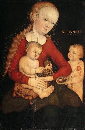 Madonna und Kind mit dem Johannesknaben