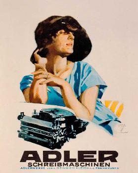 Adler Schreibmaschinen 1925