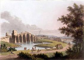 Ponte Grande in Romania, plate 10 from 'Views in the Ottoman Dominions', pub. by R. Bowyer 1809