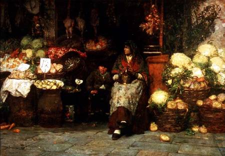 The Vegetable Vendor von Luigi Nono