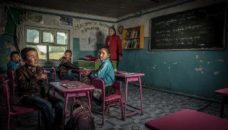 Schule in der Mongolei