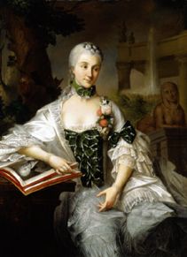 Portrait der Isabella Branicka von Marceli Bacciarelli