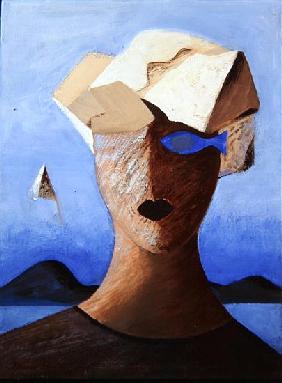 Ouranopoulis, 1993 (tempera on wood) 