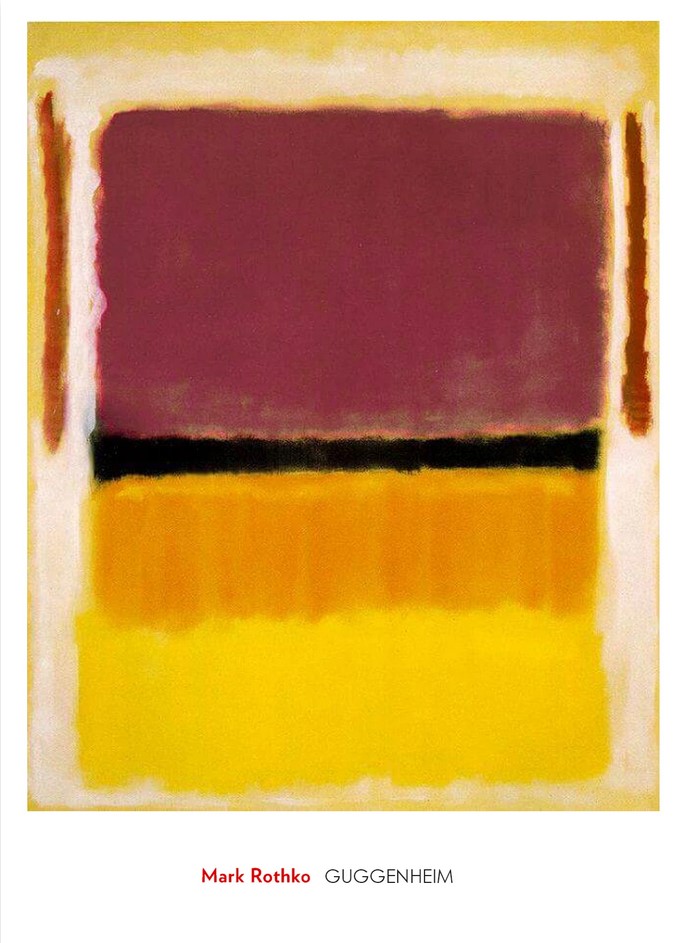 Untitled, 1949 - Mark Rothko als Kunstdruck oder Gemälde.