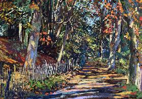 Autumn Light, 2000 (gouache on board) 