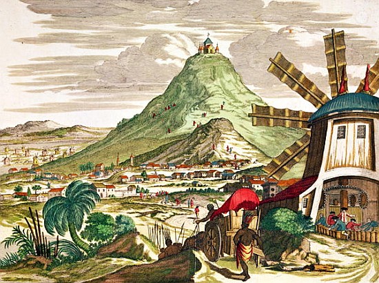 View of Potosi in Bolivia von Martin Engelbrecht