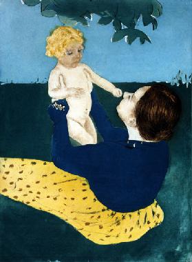 Cassatt / Under the Horse-Chestnut Tree