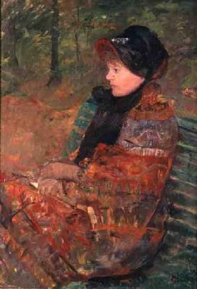 Portrait of Mlle C. Lydia Cassatt 1880