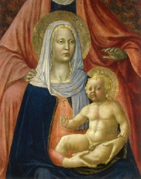 Masaccio u.Masolino,  Anna selbbdr. Det