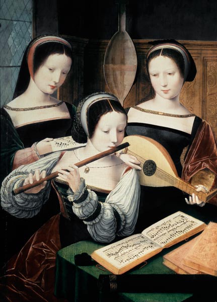 The Concert von Master of Female Half Lengths