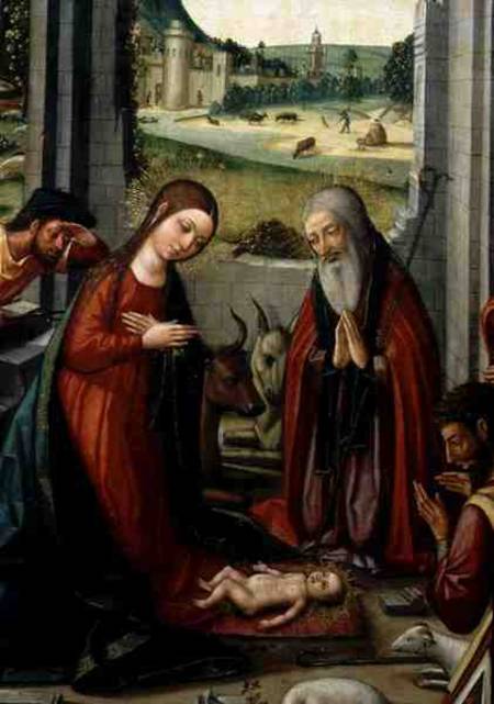 Nativity von Master of Jativa