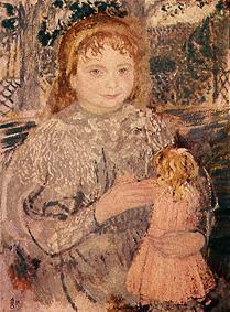 Mädchen mit Puppe 1896