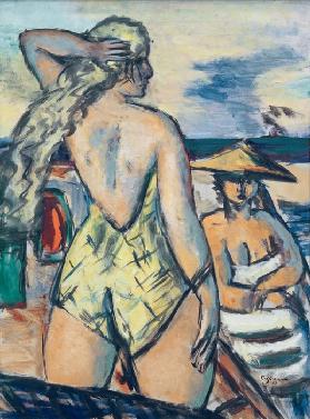 Mädchen am Meer 1938