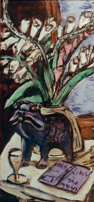 Stilleben mit Fingerhut von Max Beckmann