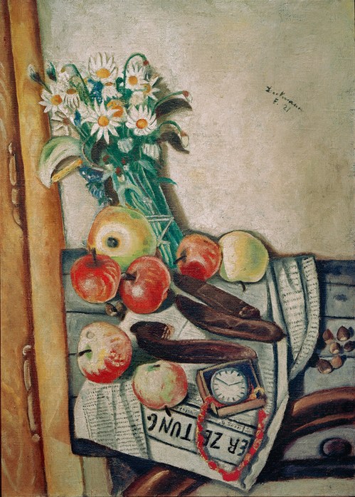 Stilleben mit Margeriten von Max Beckmann