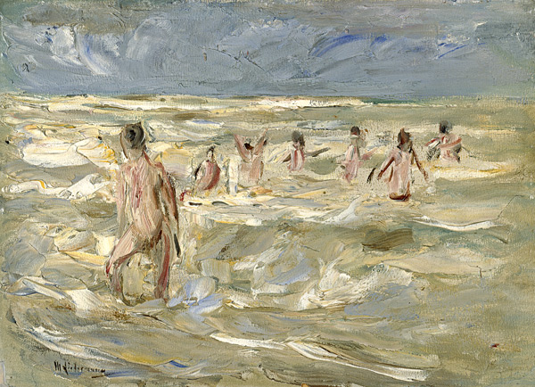 Badende Knaben von Max Liebermann