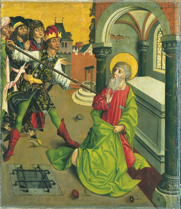 Martyrium des Hl. Thomas von Meister des Winkler-Epitaphs