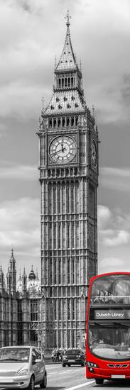 LONDON Elizabeth Tower | Vertikales Panorama