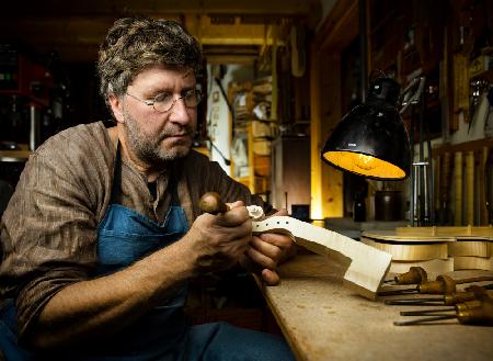 der Meister bei der Arbeit