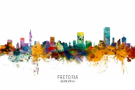 Skyline von Pretoria,Südafrika