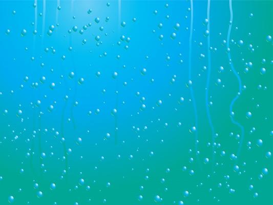 raindrops on a window von Michael Travers