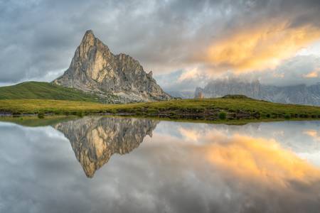 Monte Gusela am Passo di Giau in den Dolomiten