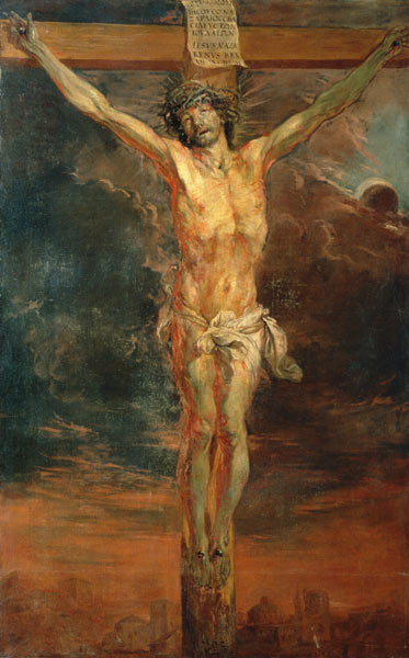 Christus am Kreuz von Michal Leopold Willmann