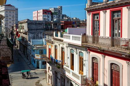 Crossroad in Havana, Cuba. Havanna, Kuba 2020