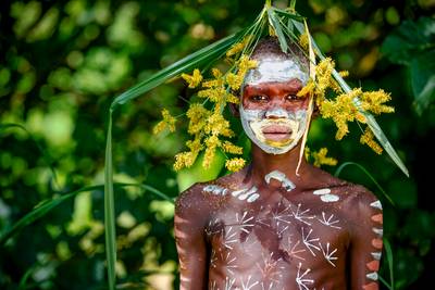 Portrait Junge in Omo Valley, Äthiopien - Afrika 2016