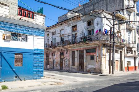 Street in Havana, Cuba. Havanna, Kuba 2020