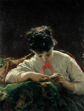 Young Woman Reading