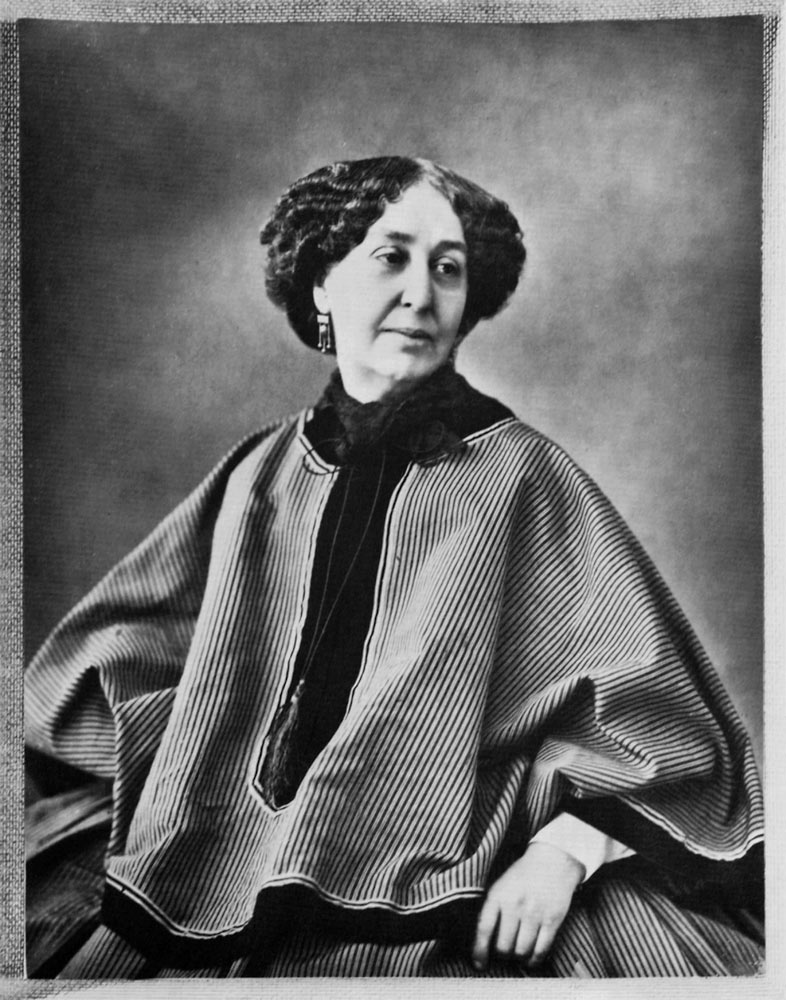 Porträt von George Sand (1804-1876) von Nadar