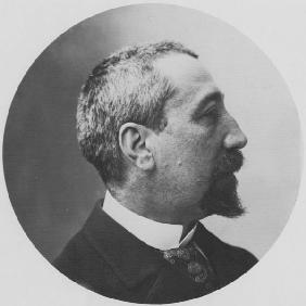 Porträt von Schriftsteller Anatole France (1844-1924)