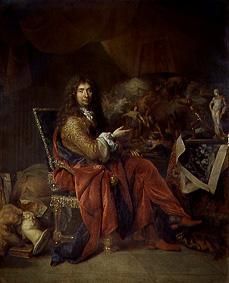 Charles Le Brun, erster Maler des Königs von Nicolas de Largillière