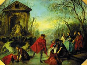 Der Winter von Nicolas Lancret