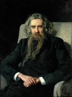 Portrait of Vladimir Sergeyevich Solovyov (1853-1900) 1895