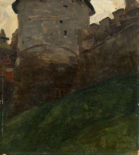 Der Turm von Kreml in Nowgorod