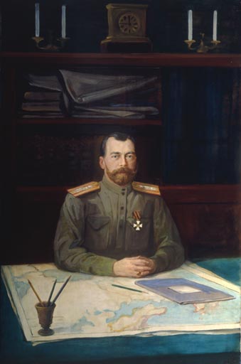Nikolaus II. von Russland von Nikolaj Schesterikow
