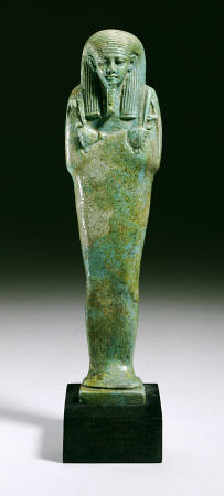 A Faience Shabti Of Hekaemsaef von 