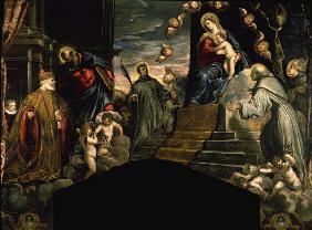 Andrea Gritti in Anbetung / Tintoretto