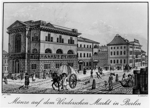 Berlin,Alte Münze am Werderschen Markt von 