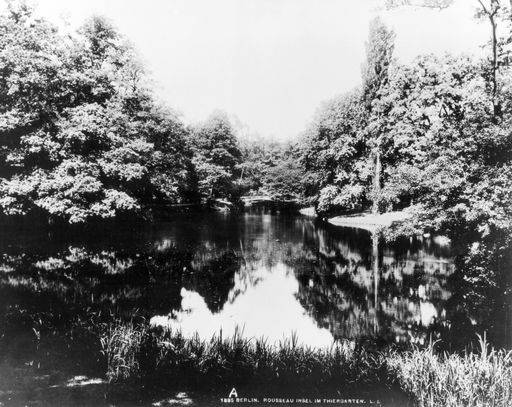 Berlin,Rousseau-Insel im Tiergarten/Levy von 