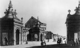 Berlin, Spittelbrücke / Rad.um 1790