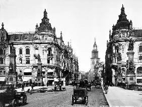 Berlin,Kaiser-Wilhelm-Bruecke,Marienkir.