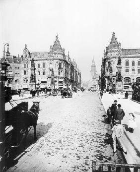 Berlin,Kaiser-Wilhelm-Brücke,Marienkir.