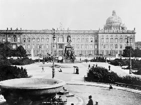 Berl.Stadtschloß vom Lustgarten/Levy