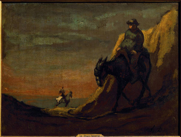 Cervantes, Don Quijote / Daumier von 
