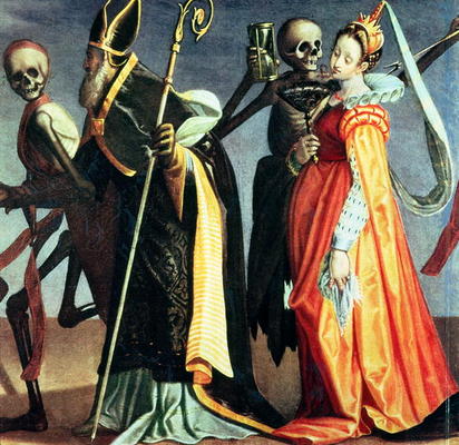 Dance of Death (colour lithograph) von 